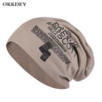OKKDEY czapki dla kobiet Skullcap czapka męska typu Beanie kapelusz Unisex ciepłe damskie jesienne czapki zimowe wyjściowy modny czapka Beanie w stylu hip-hop czapka dla mężczyzn 1